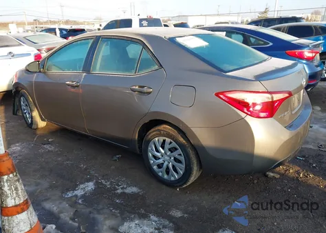 2018 Toyota Corolla Le from USA, damaged, VIN 2T1BURHE3JC114566